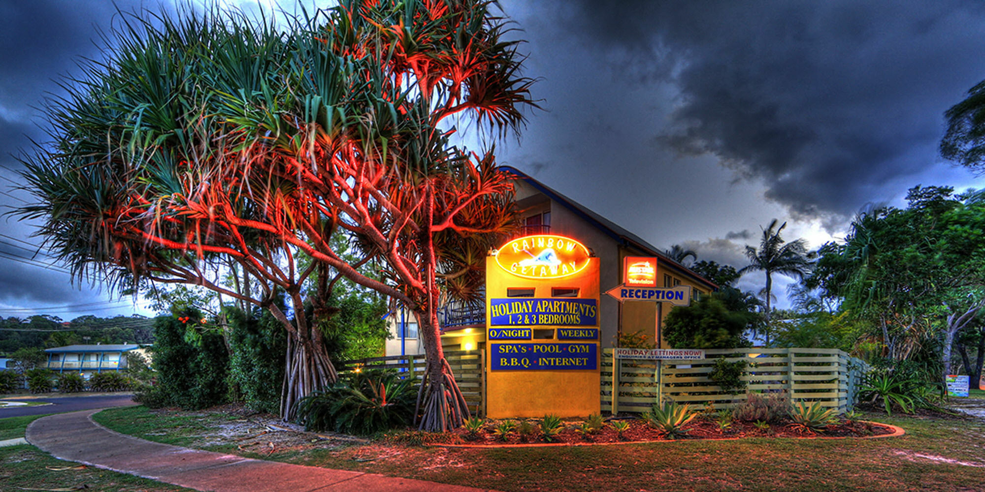 Rainbow Getaway Holiday Apartments Rainbow Beach Esterno foto